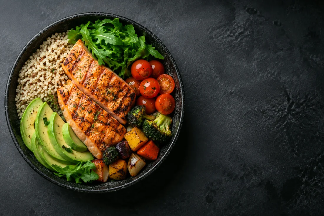 A balanced meal being recognized in the Fitmo welcome experience